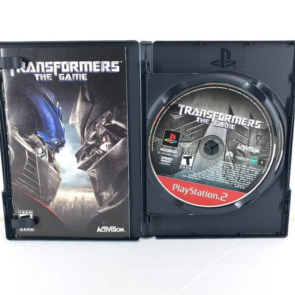 PlayStation 2 Greatest Hits Transformers The Game With Bonus Disc And Booklet